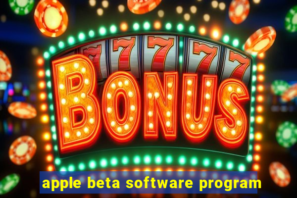 apple beta software program